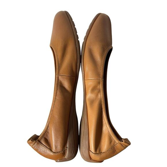 Josef Seibel Fenja 01 Leather Slip On Flats Size EU 39 US 8-8.5 Camel Brown MINT - Picture 7 of 9